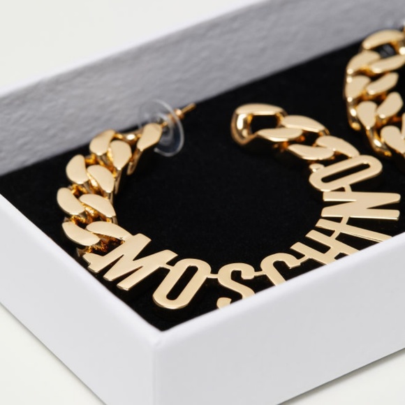 Moschino [TV] H&M Gold-plated Earrings - Picture 3 of 4